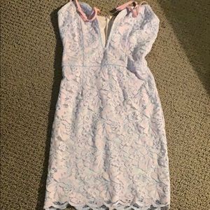 By the way mini lace dress NWOT